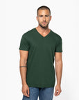 T-Shirt col V 100% Coton - Homme