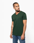 T-Shirt col V 100% Coton - Homme