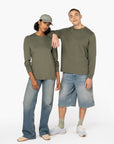 T-Shirt manches longues 100% Coton - Unisexe