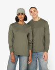 T-Shirt manches longues 100% Coton - Unisexe