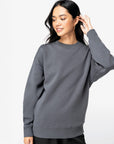 Sweat-Shirt Oversize col rond - Unisexe