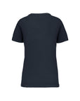 T-Shirt col V 100% Coton - Femme