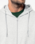 Sweat-Shirt Zippé Recyclé - Unisexe
