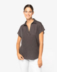 Polo 100% lin - Femme