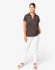 Polo 100% lin - Femme