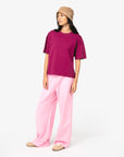T-Shirt Oversize 100% Coton - Femme