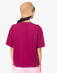 T-Shirt Oversize 100% Coton - Femme