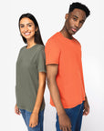 T-Shirt Vintage délavé 100% Coton - Unisexe