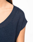 T-Shirt 100% lin - Femme