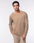T-Shirt délavé manches longues Made in Portugal - Unisexe