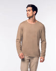 T-Shirt délavé manches longues Made in Portugal - Unisexe