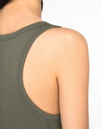 Débardeur côtelé en Coton Bio - Femme