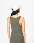 Débardeur côtelé en Coton Bio - Femme