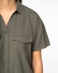 Chemise Oversize en Lyocell - Femme