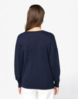 Cardigan épaules tombantes en Lyocell - Femme