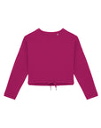 Sweat-Shirt col rond Oversize crop - Femme