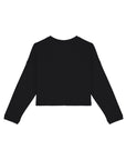 Sweat-Shirt col rond Oversize crop - Femme