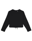 Sweat-Shirt col rond Oversize crop - Femme
