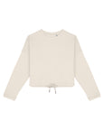 Sweat-Shirt col rond Oversize crop - Femme