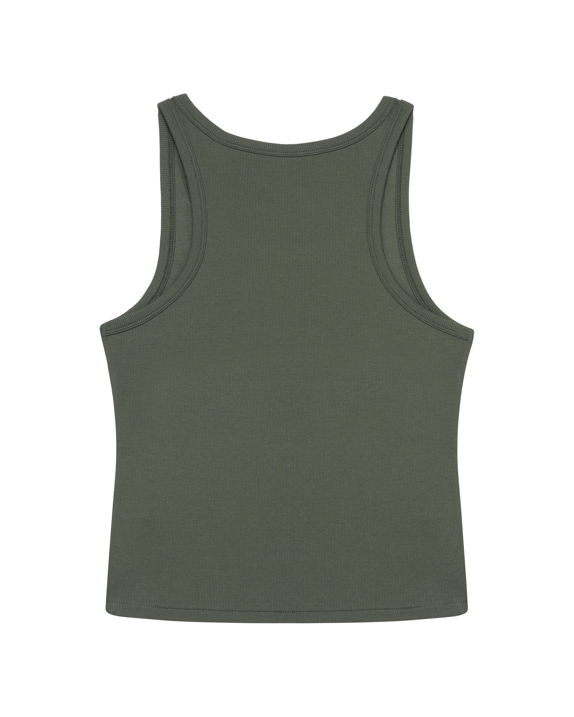 Débardeur côtelé en Coton Bio - Femme
